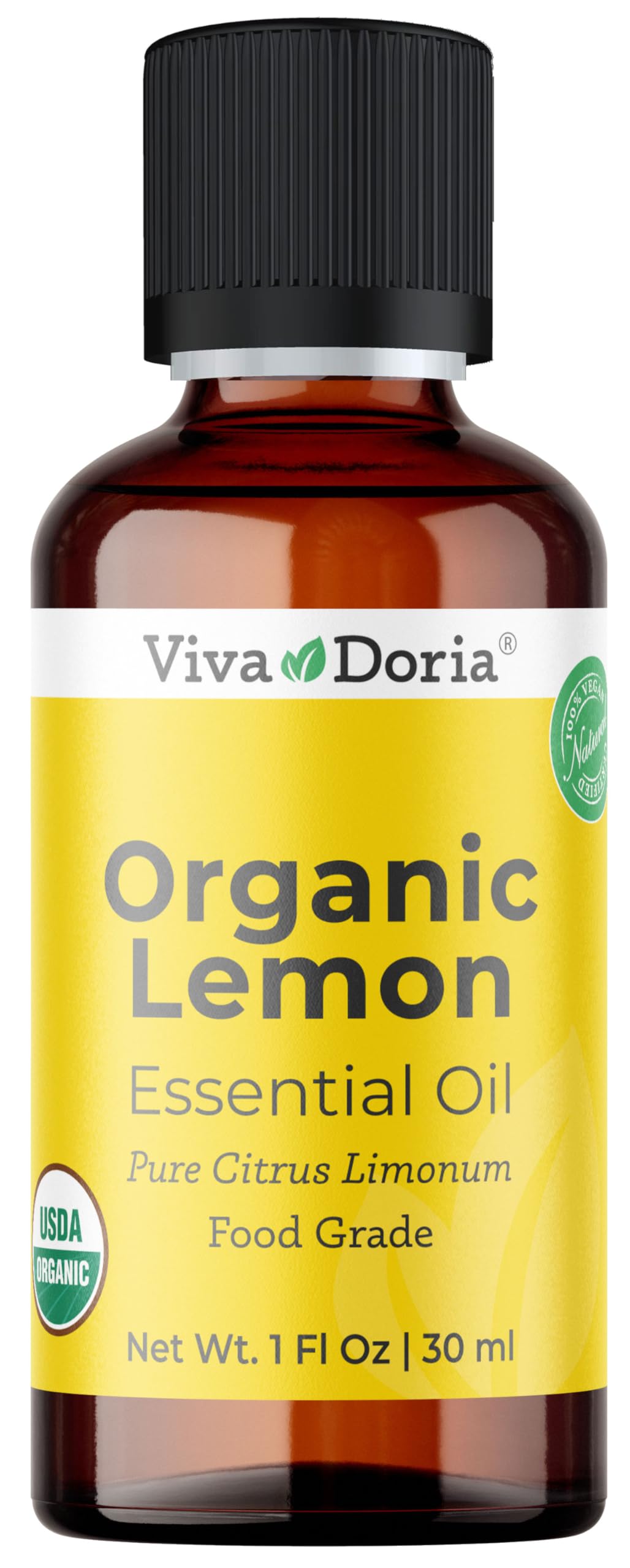 Amazon.com: Viva Doria Lemon Essential Oil, USDA Certified