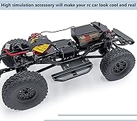 Vista 2 de MORLORDY RC Rock Rails pedal lateral placa de pie placa de pie toboganes de roca para 1/24 RC Crawler Accesorios de coche SCX24 actualizaciones