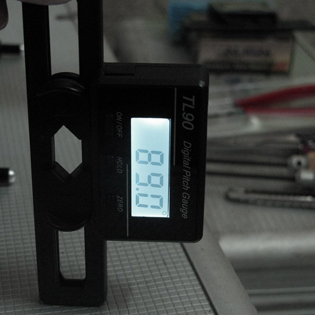 TL90 LCD Display Digital Gauge Screw Gauge with for Plane Helicopter ST250-800 Size image 2