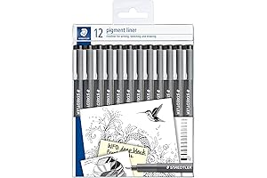 Staedtler Pigment Liner 0.5 - Precision Drafting for Intricate Designs