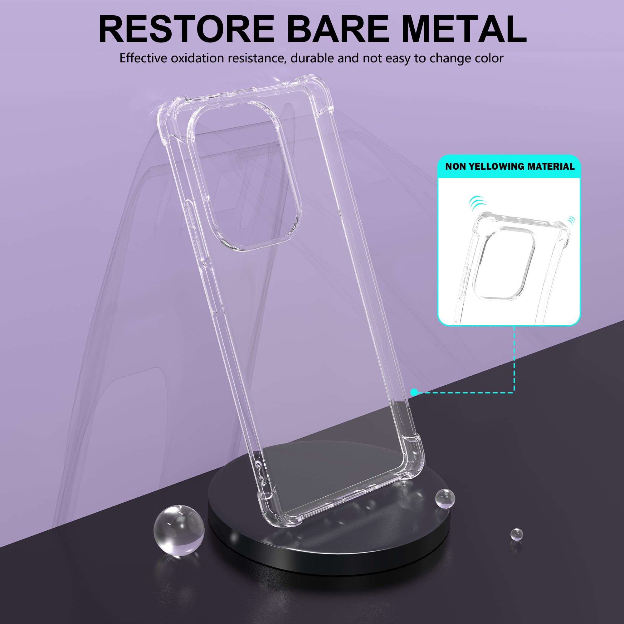 Cover completa per Xiaomi Redmi Note 13 Pro 5G trasparente – protezione 360° antishock - Italiano