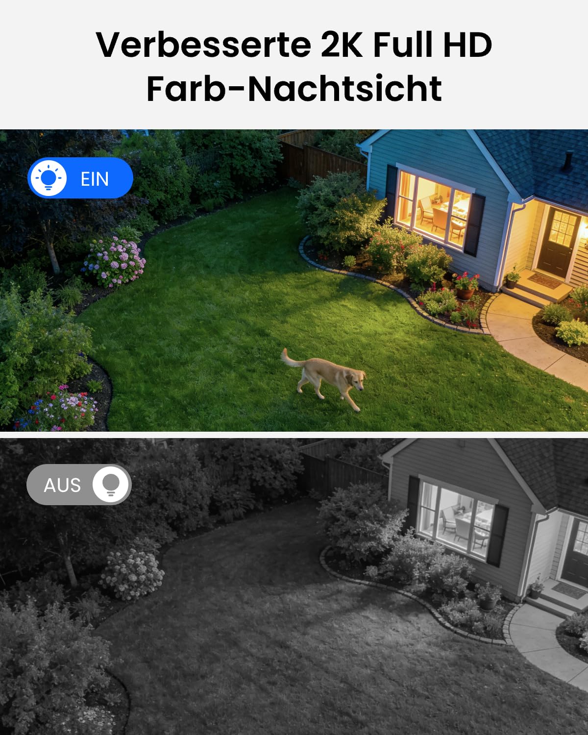 Reolink 2K Überwachungskamera Aussen Set mit Home Hub Mini, Farbnachtsicht, 2,4/5GHz Wi-Fi, KI-Erkennung, 24/7 Aufnahme, Zentrale Verwaltung & Kostenloser Lokaler Speicher, Lumus Plug-in 2-Kamera-Set