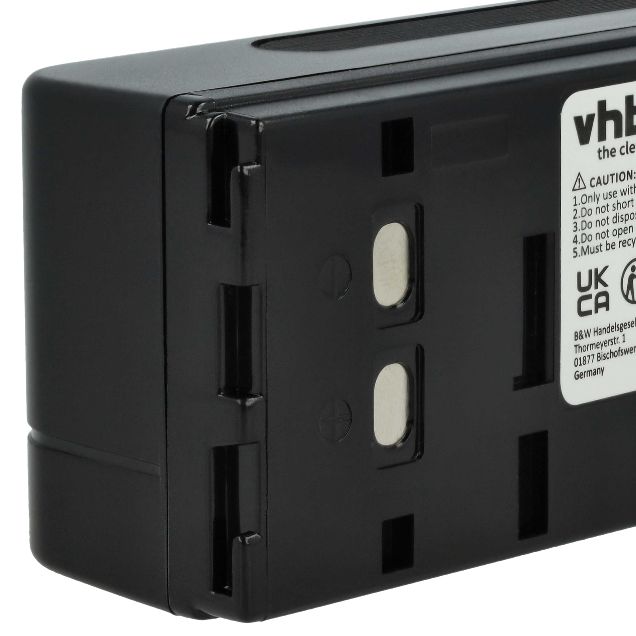 vhbw 2X Akku Ersatz für Sony NP-66