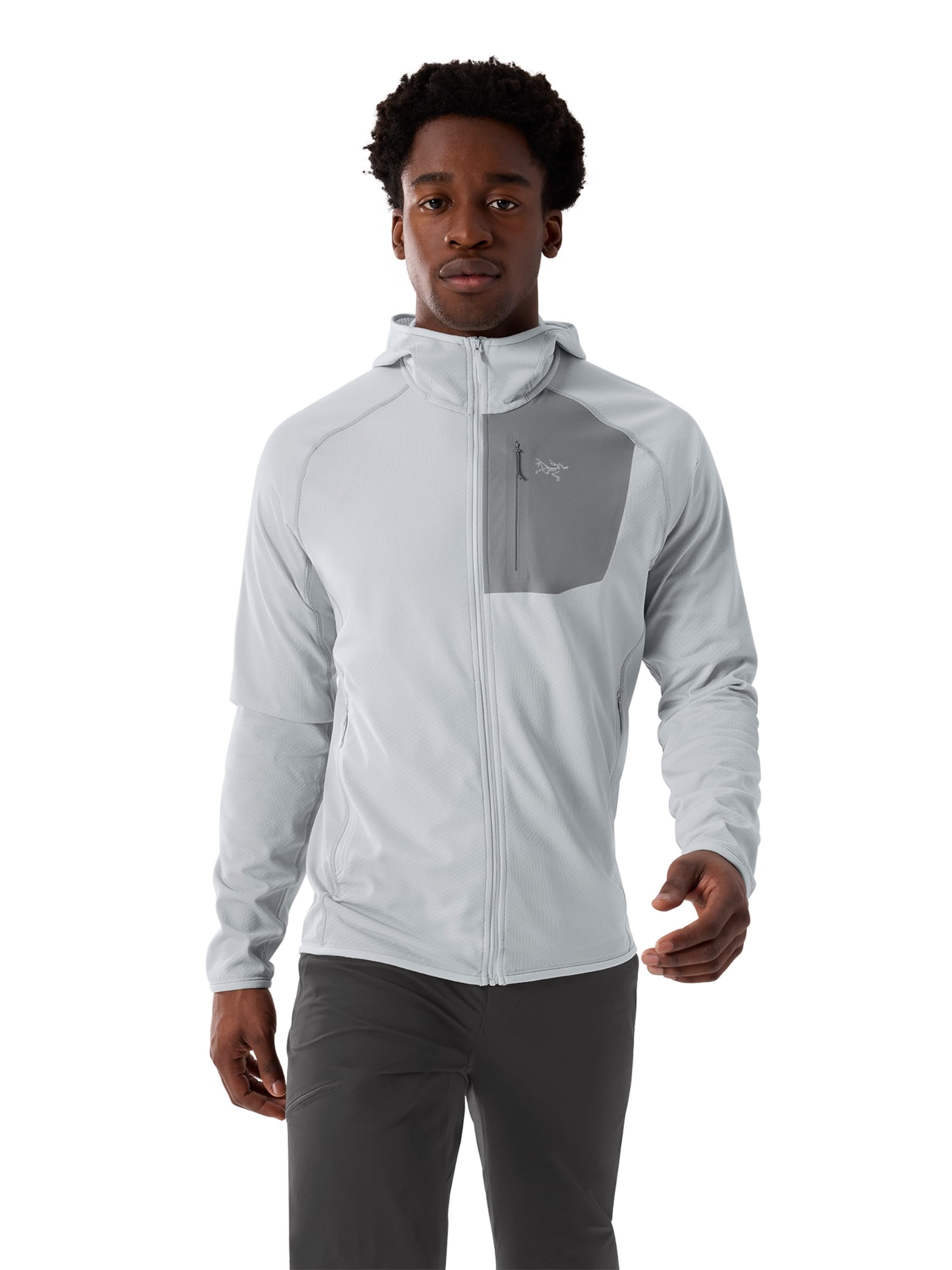 Arc'teryx Delta Hoody Men's | Warm Breathable Performance Fleece Hoody | Solitude/Void, X-Large