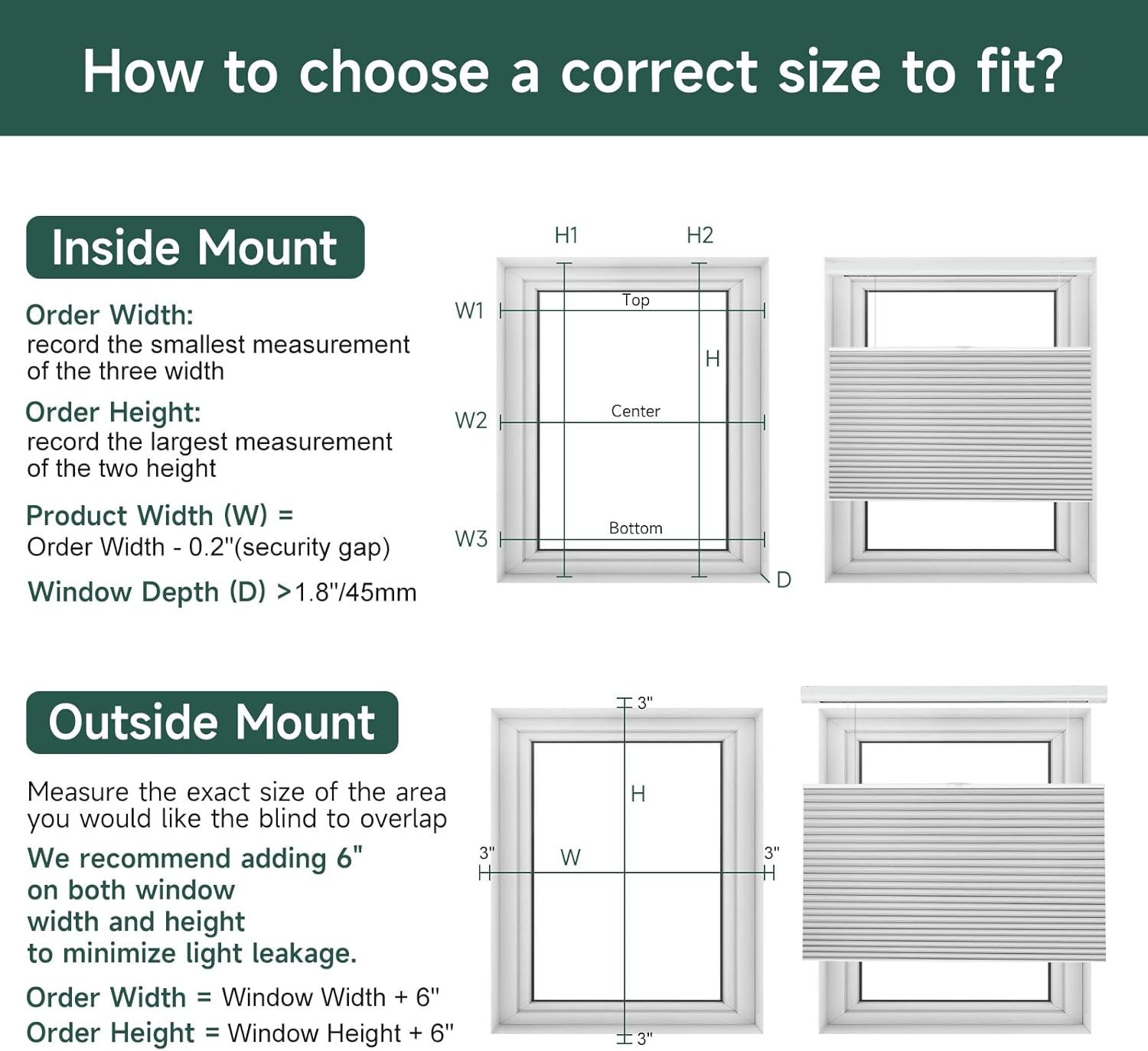 Blinds Cordless Top Down Bottom Up Light Filtering Cellular Shade for Window 31 1/2''W x 72''H