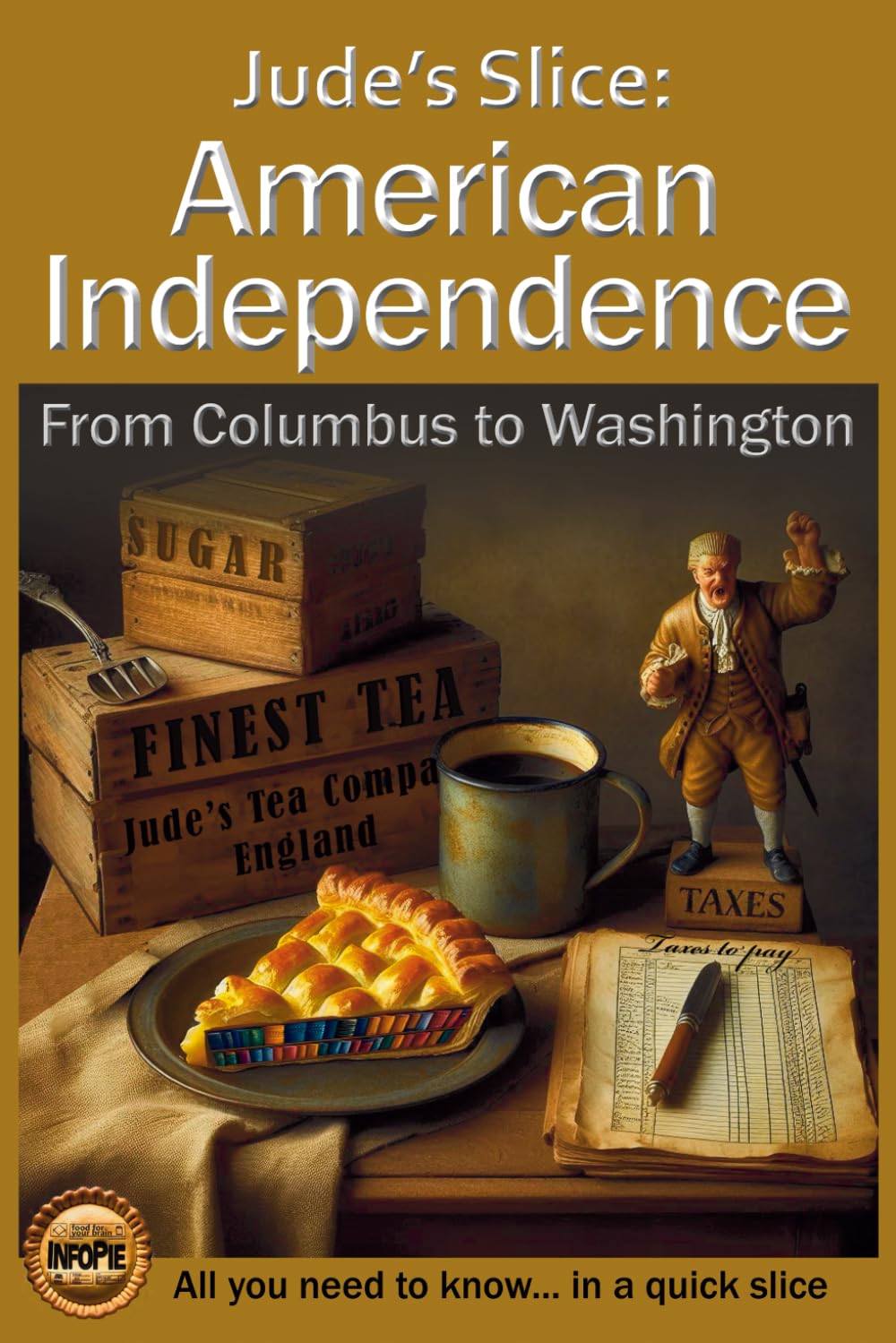 Jude's Slice: American Independence: From Columbus to Washington (Jude's Slices – all you need to know in a quick slice)