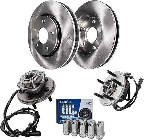 Miniatura 23 de Detroit Axle - Kit de freno delantero de repuesto para frenos 04-06 Scion xA xB Rotores 2004 2005 2006 pastillas de freno de cerámica