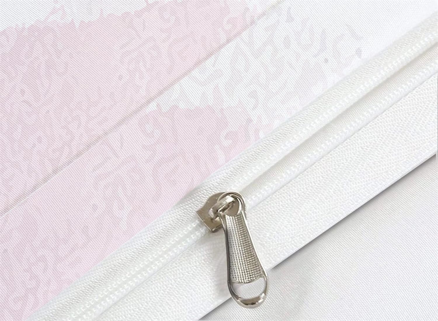 Set Copripiumino Morbido Microfibra 3 Pezzi Con Stampa Unicorno - Biancheria Letto Bambini E Adulti 135x200cm - Foto 2