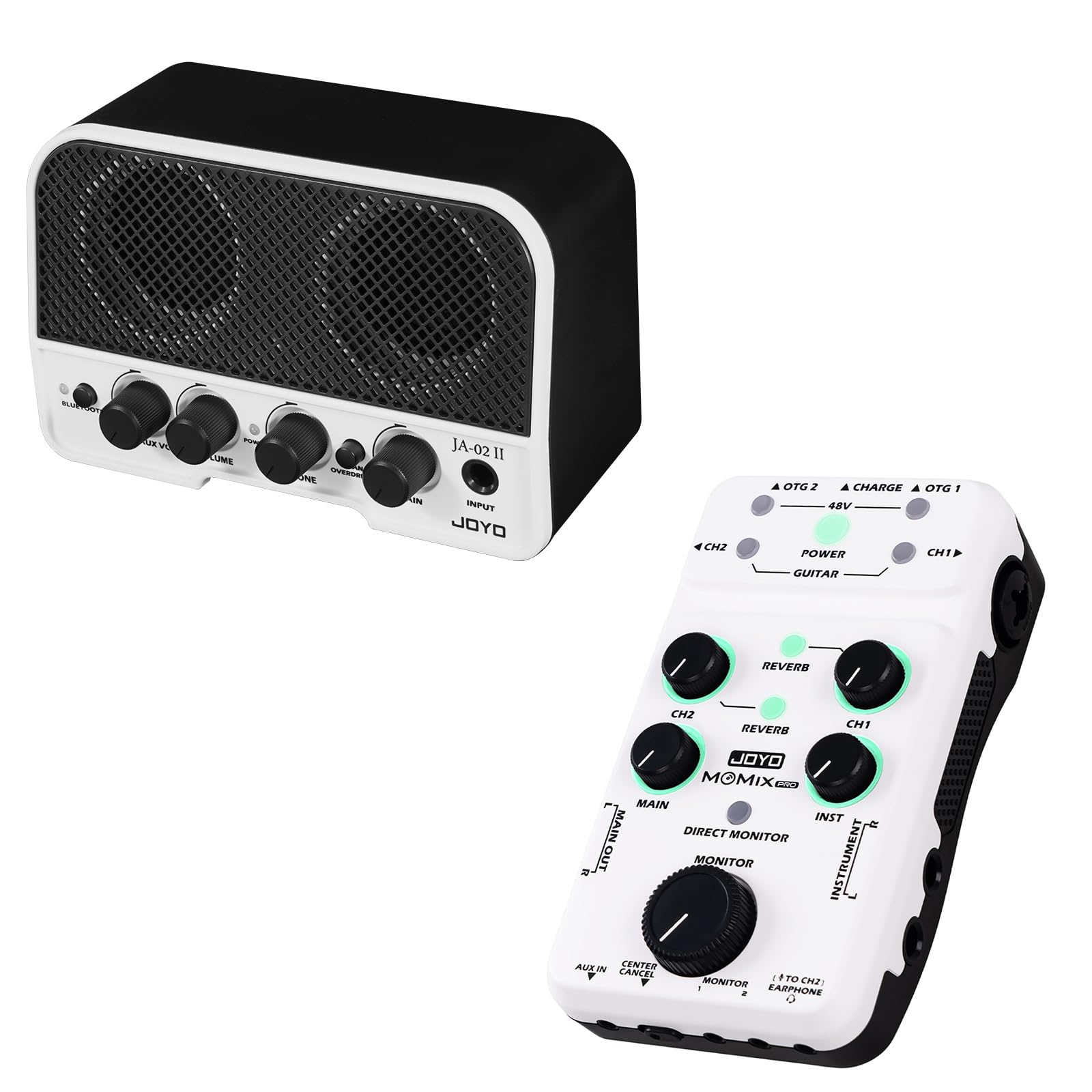 Amazon.com: JOYO MOMIX PRO Audio Interface Stereo XLR 48V Phantom