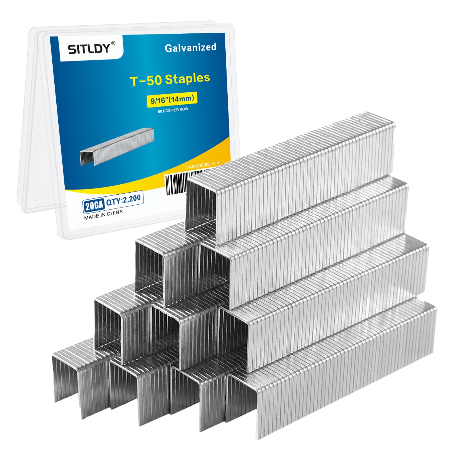 Bulk Staples & Brad Nails - 2400 Pcs -12