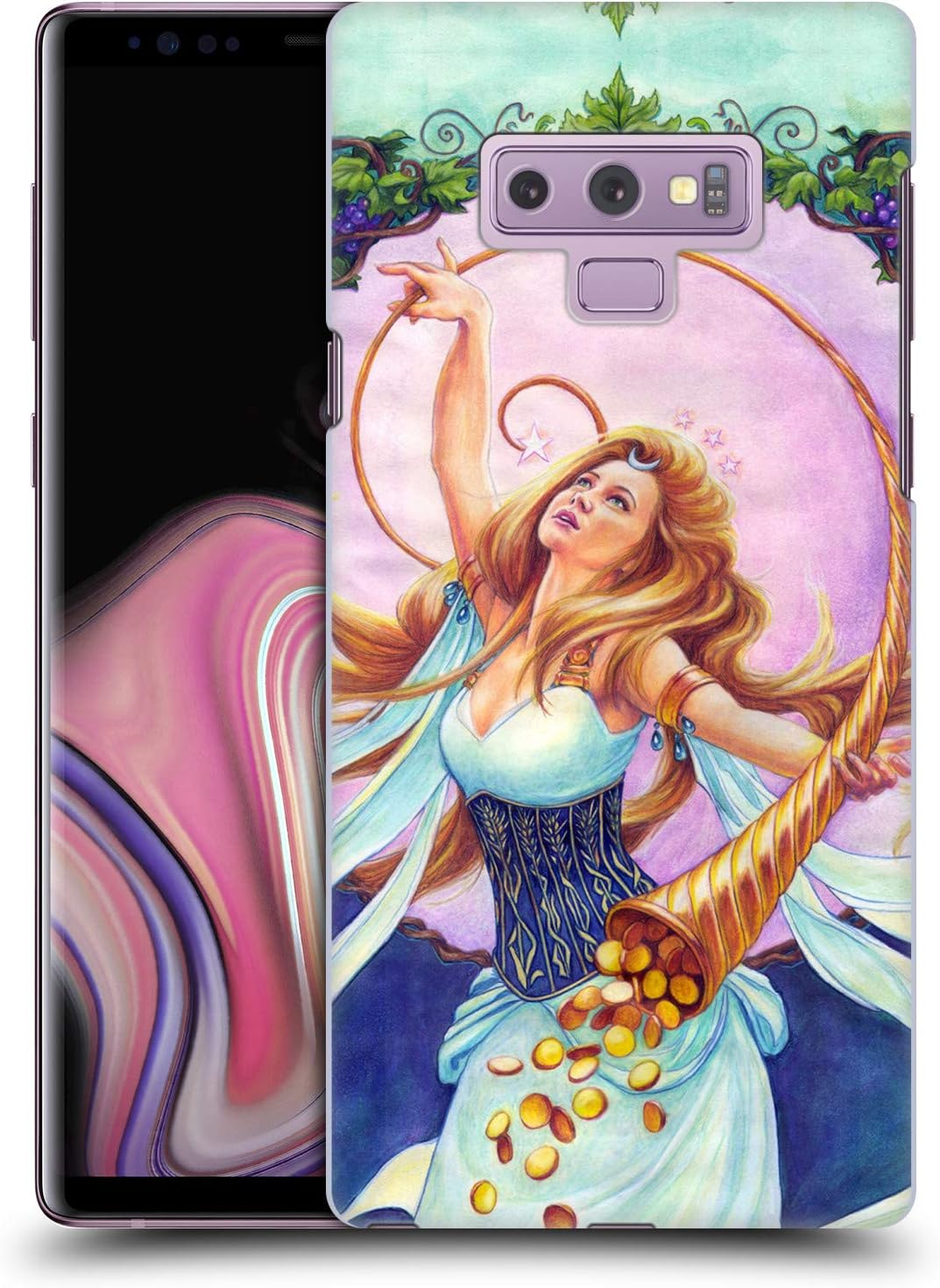 Official Jane Starr Weils Abundantia Goddess 1 Hard Back Case for Samsung Galaxy Note9 / Note 9