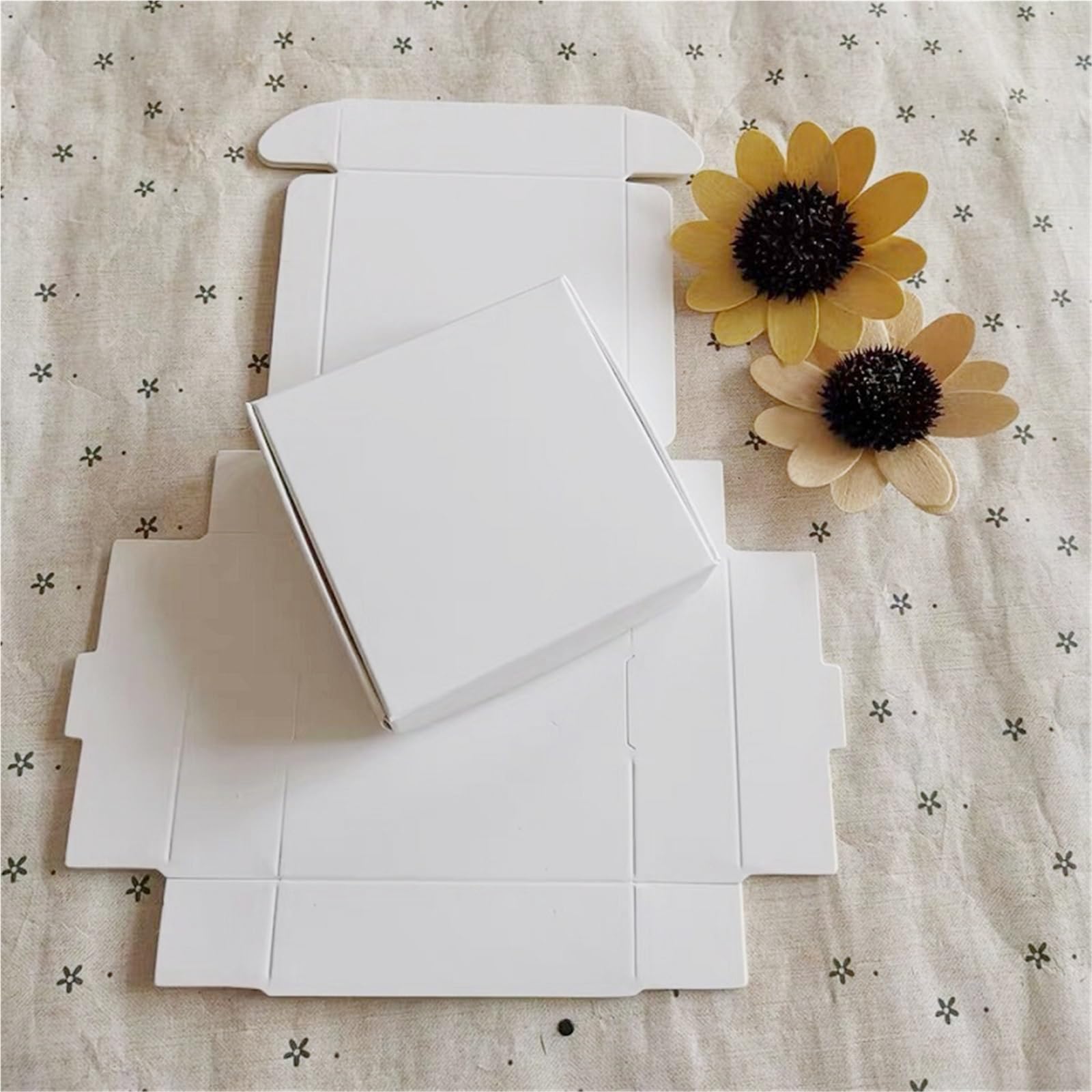 10 set (30 pezzi) di scatole carta Kraft Per l'Imballaggio | Mini scatola di cartone for imballaggio di gioielli in cartone Kraft con piccola scatola di sapone in carta