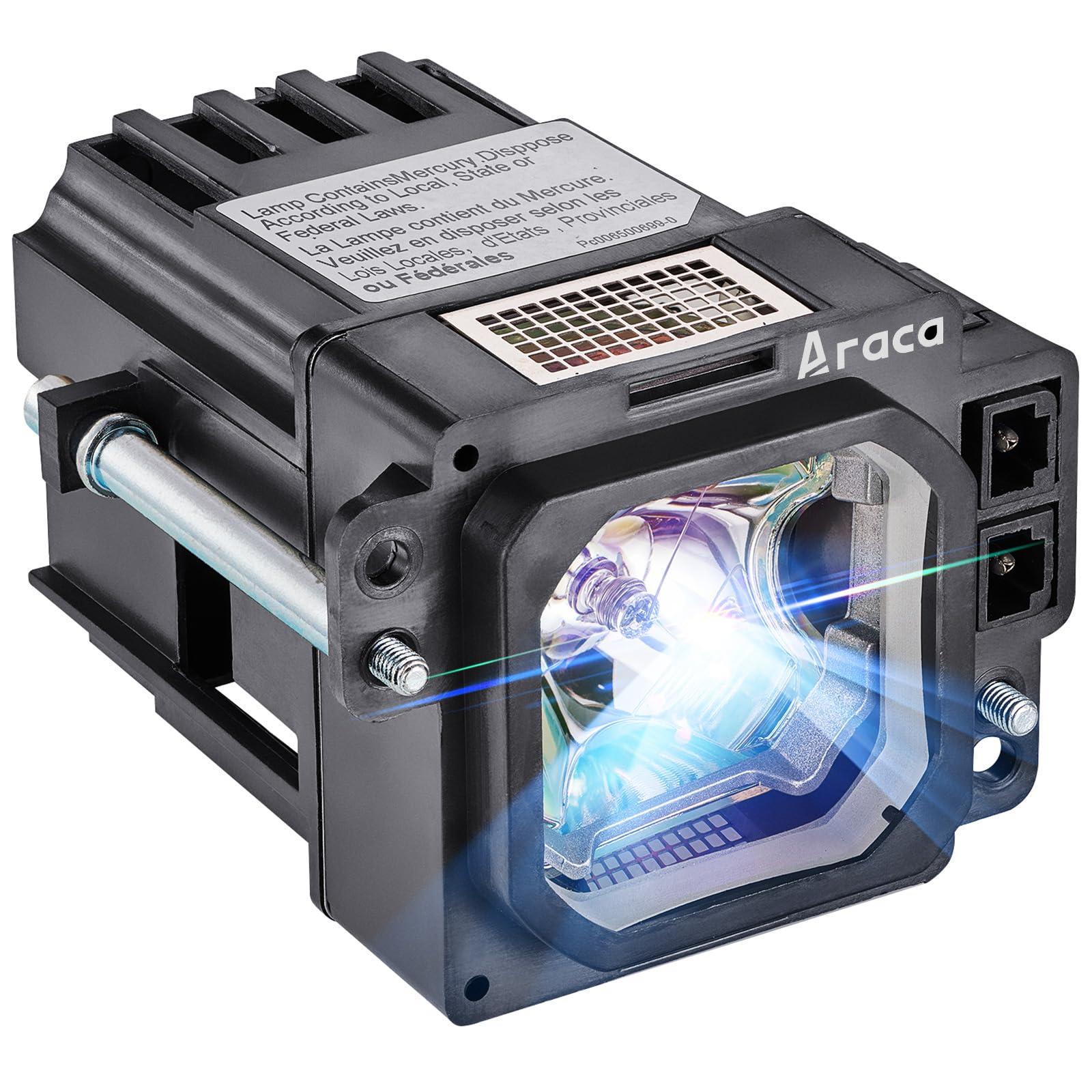 Araca BHL-5010-S Replacement Projector Bulb Lamp with Housing for JVC DLA-HD250 /DLA-HD550 /DLA-HD750 /DLA-HD950 /DLA-HD990 /DLA-RS10 /DLA-RS15 /DLA-RS20 /DLA-RS25 /DLA-RS35 /DLA-20U Projector Lamp