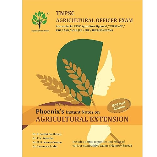 Phoenix's Instant Notes on Agricultural Extensions Book - Agricultural Officer Exam