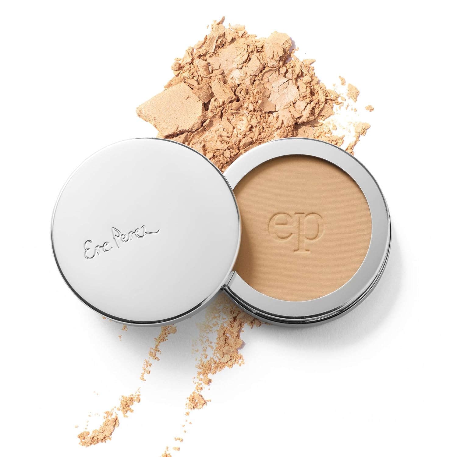 Ere Perez - Natural Translucent Corn Setting Powder | Matte, Silky, Finely Milled, Lightweight | Sensitive Skin Safe, Non-GMO, Vegan, Cruelty-Free, Clean Beauty (0.25 oz | 7 g)