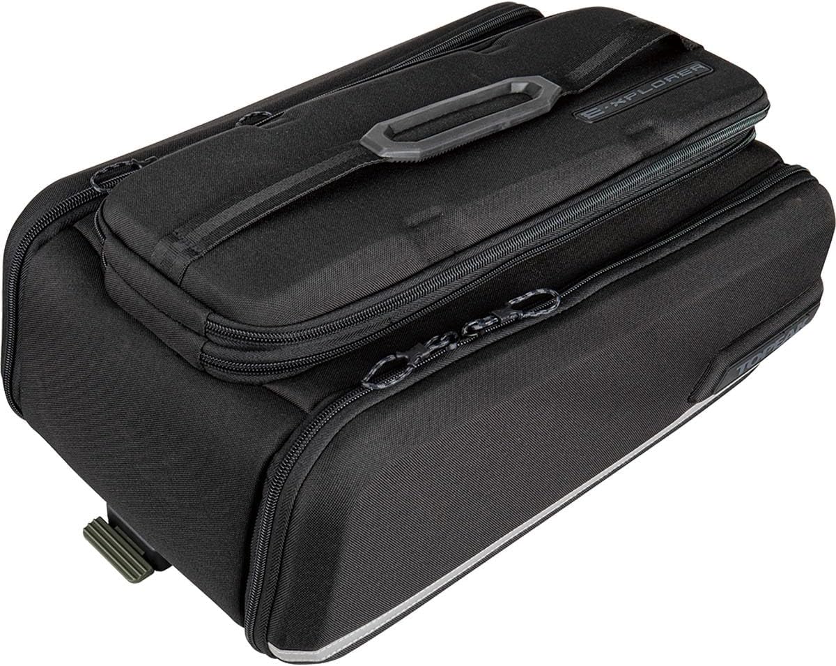 Topeak E-Xplorer Bicycle Rack Bag, 26 Litre Capacity, Black