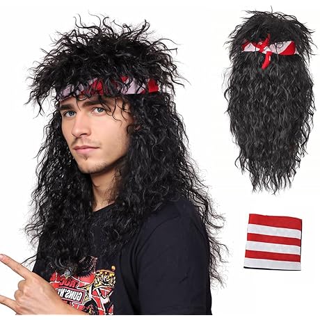 80s Rock Big Hair Wig