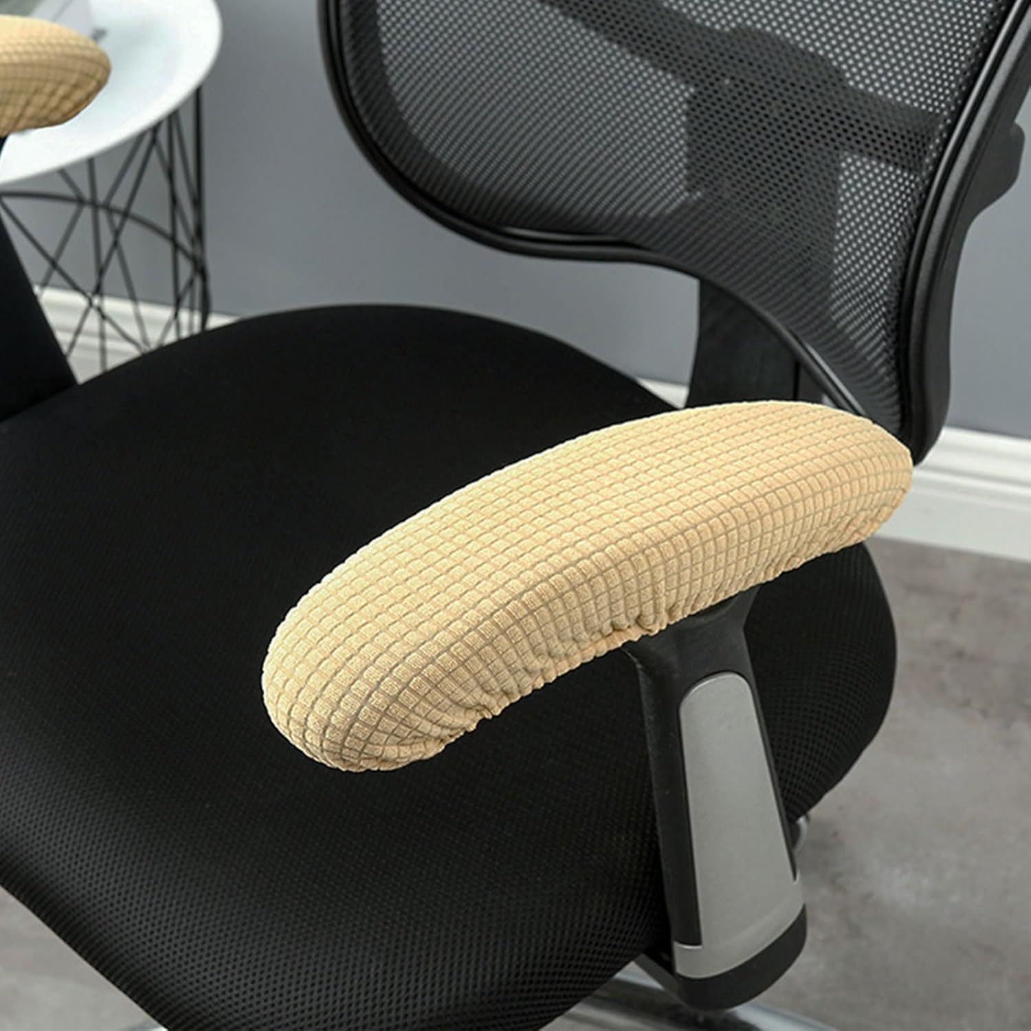 of 2 Polyester Armrest Cover Designed for Comfortable During Long Sitting Hours Desk Chairs Polyester Arm Protectors