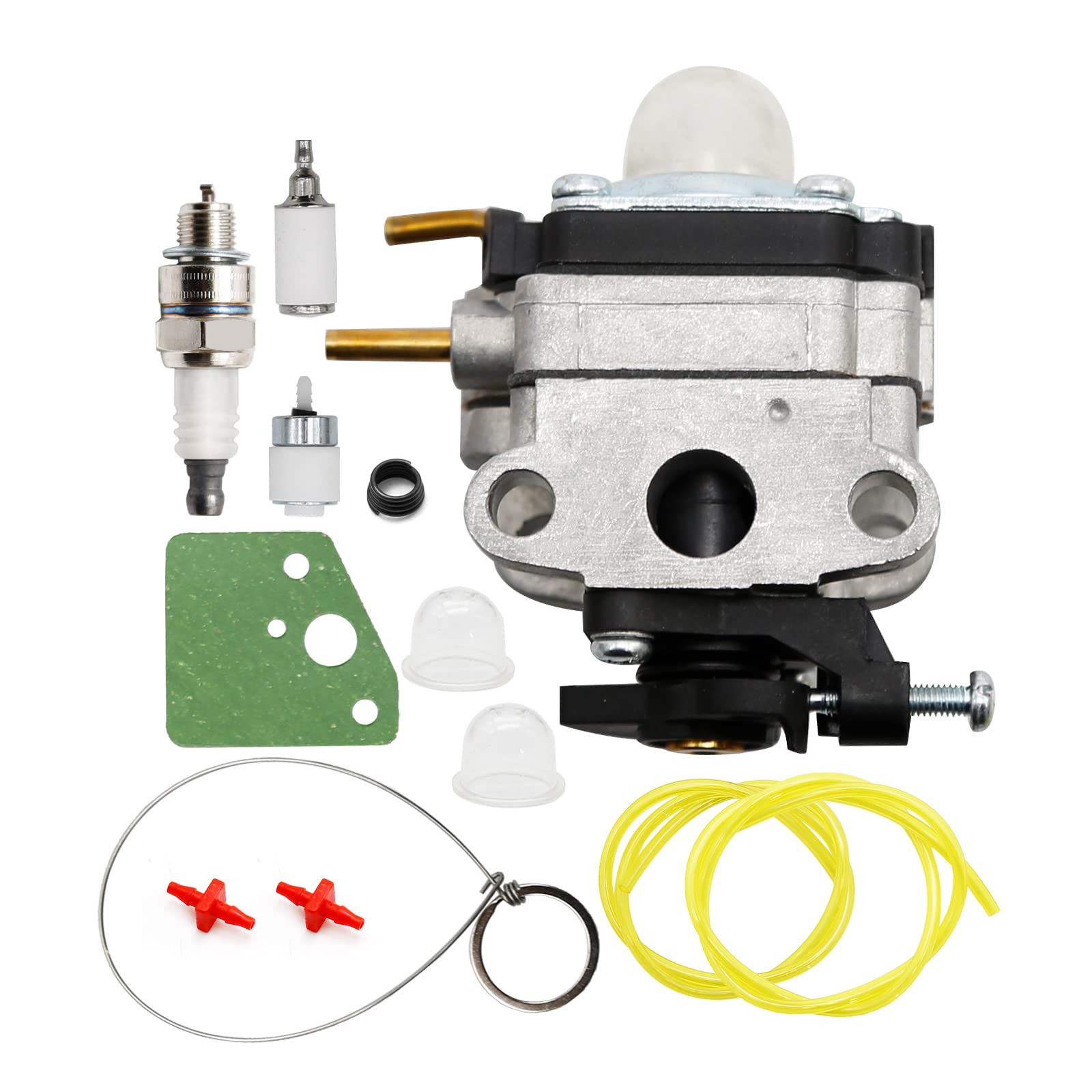 Zreneyfex 753-06220 Carburetor Replacement for Troy Bilt TB525EC TB575EC TB590EC TB525ES TB539ES String Trimmer 753-06220A 753-06220B MP429 MP479 BC509 SS418 Yard Machines-image-49