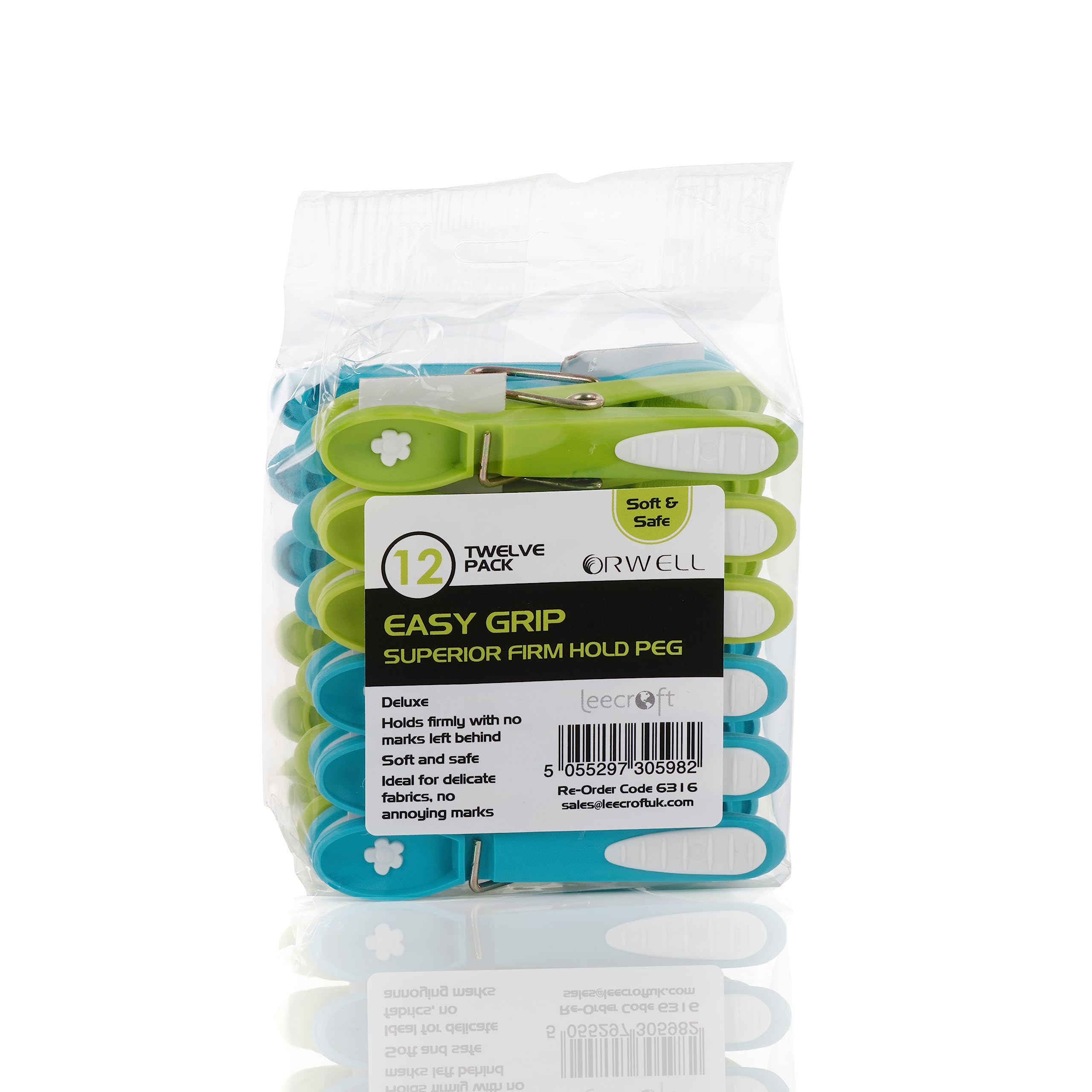 Orwell Superior Easy Grip Pegs 12pk