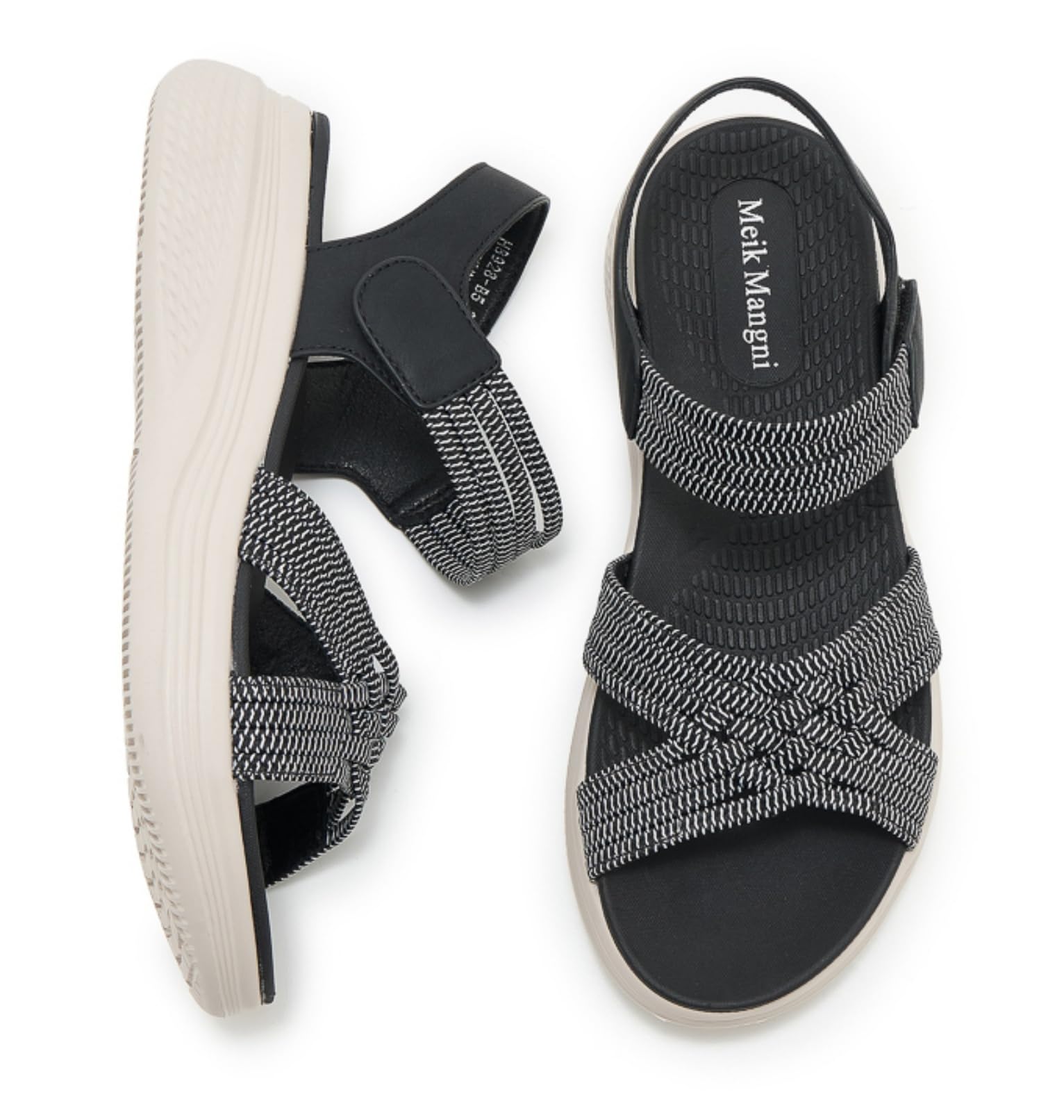 SMajong Sandalias Deportivas Ortopedicas para Mujer Sandals Planas de Verano Zapatos de Playa Casual Sandalias para Caminar Moda