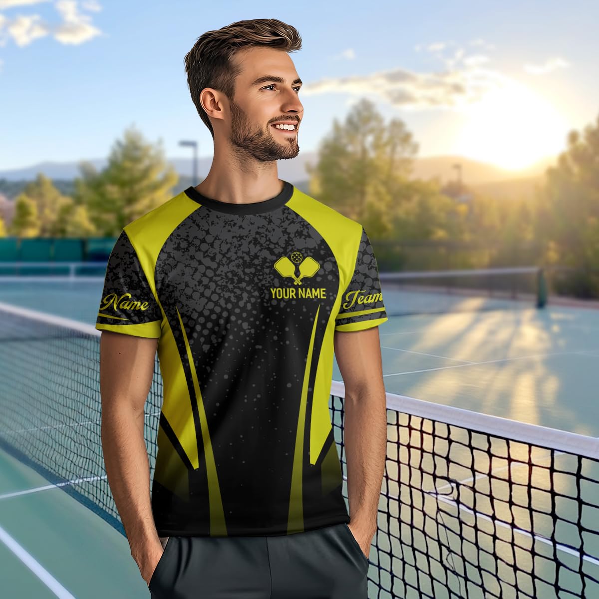 PIONAMZIOZ Funny Dink Now Beer Later Shirt Personalized 3D Pickleball Shirts Pickleball Jersey Pickle Ball Team Shirt (US, Alpha, Small, 5X-Large, Regular, Regular, Men Shirt)