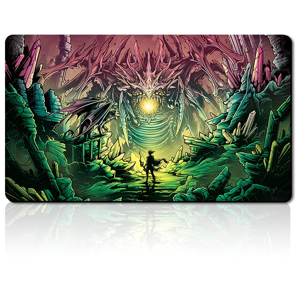 Amazon.com: IKORIA Teaser Art - Board Game TCG Playmat - 23.6x13.8