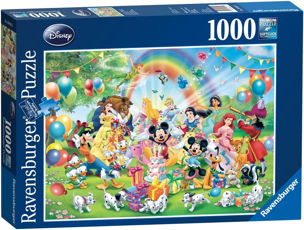Ravensburger Disney Puzzle d'anniversaire Mickey 1000 pièces : Amazon ...