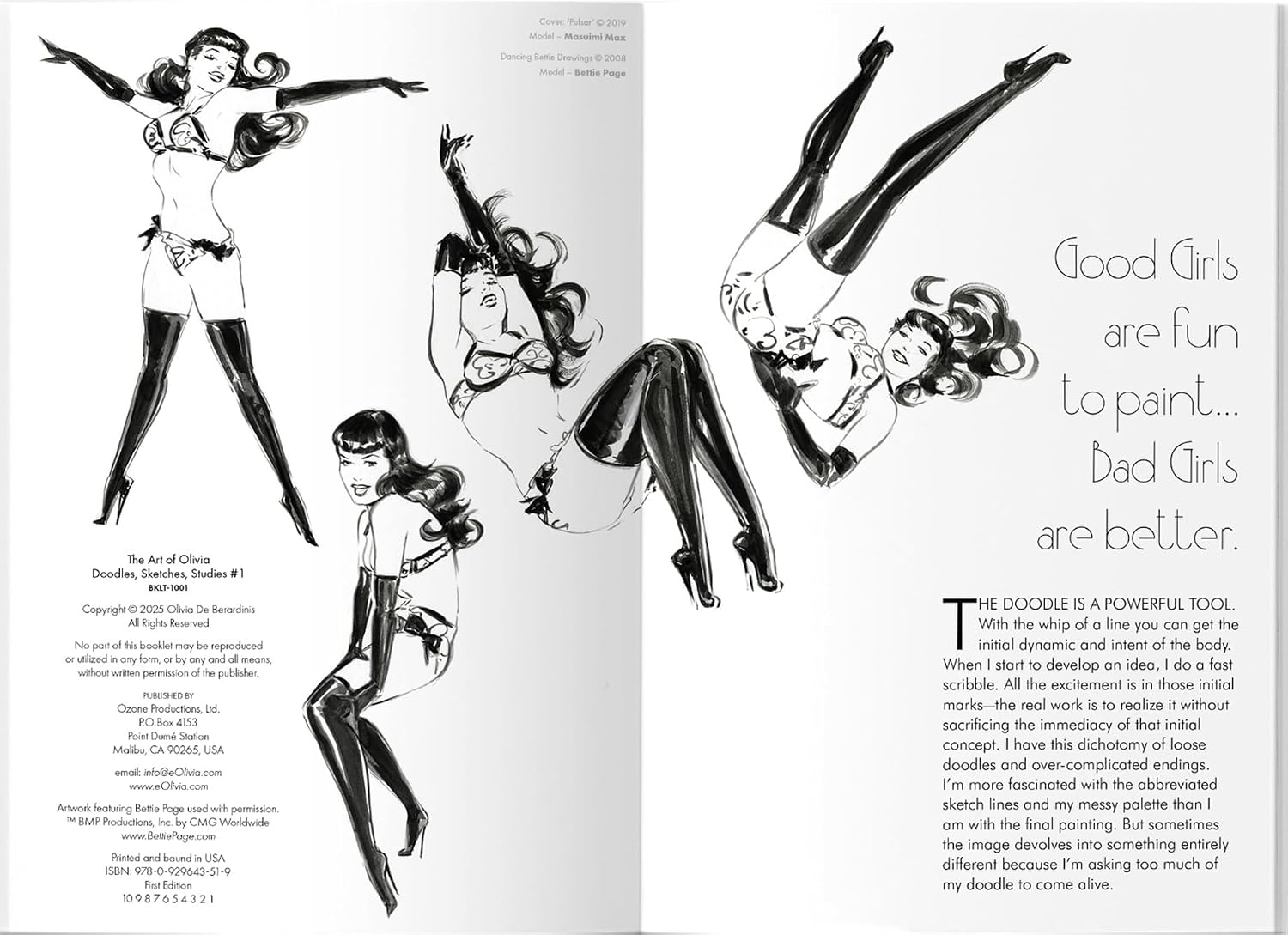 The Art of Olivia – Doodles / Sketches / Studies #1