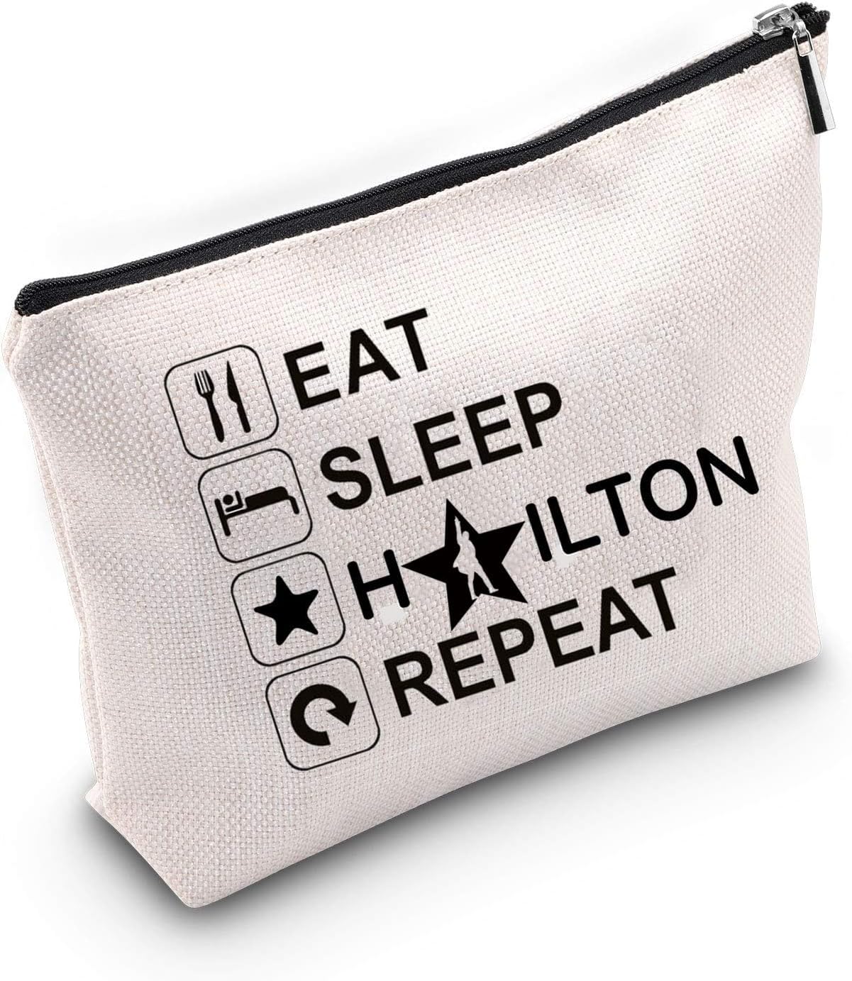 TSOTMO EAT SLEEP HAMILTON REPEAT Cosmetic Bags (REPEAT)