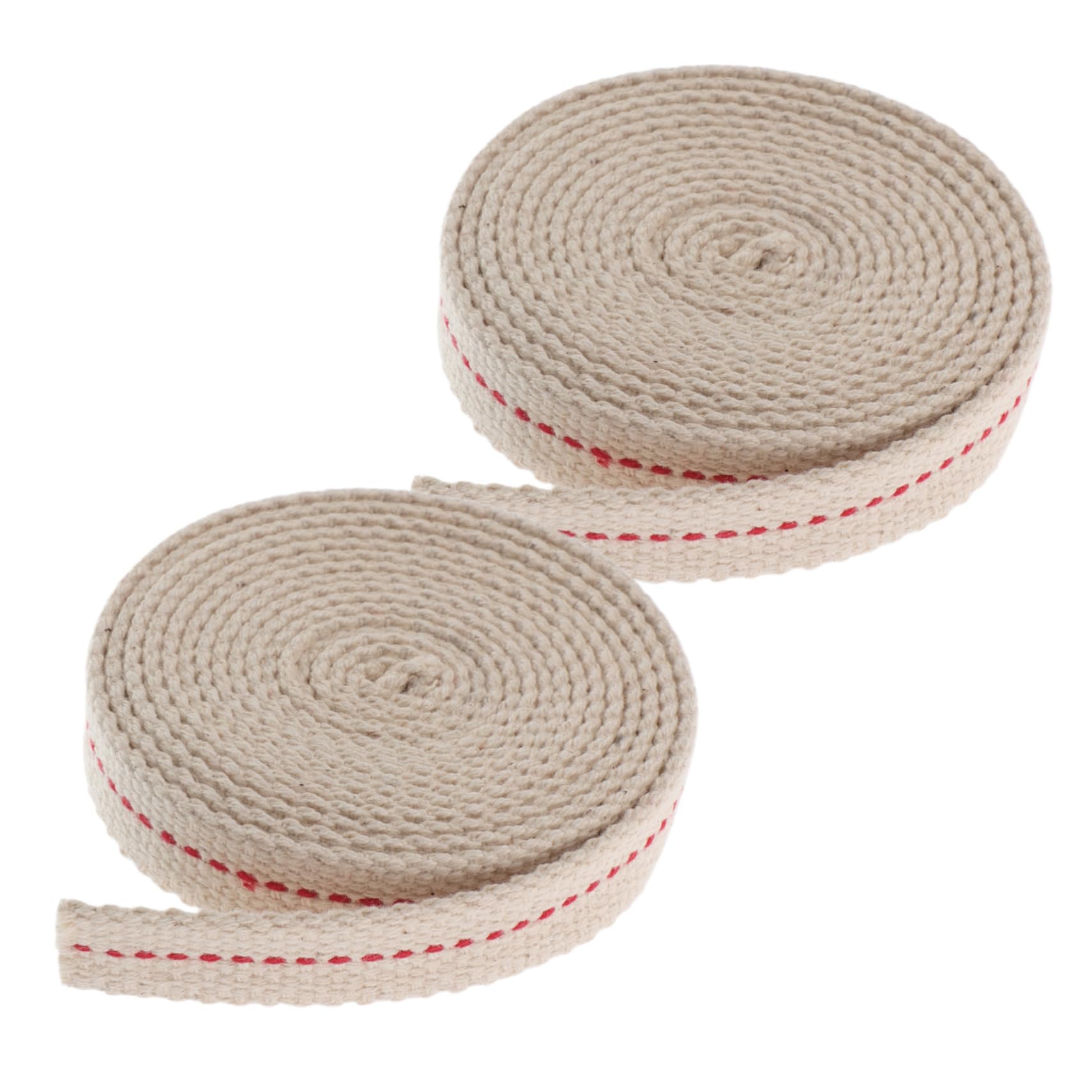 JOINPAYA 2rolls Cotton Kerosene Lamp Wicks Flat Replacement Wicks for Vintage Oil Lamps for Outdoor Camping and Handheld Lanterns Meters Total