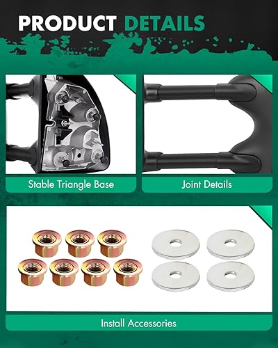 Miniatura 5 de Espejos retrovisores manuales para chofer y pasajero, para Ford F250, F350, F450, y F550 Super Duty 1999-2017