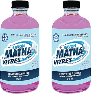 Savon Matha Vitres 240 ml, 2x240 ml