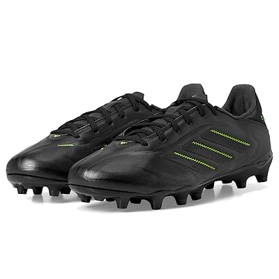 adidas Copa League Pure 3 Firm/Multi Ground Soccer Cleats Soccer Shoes Black/Solid Grey/Lucid Lemon