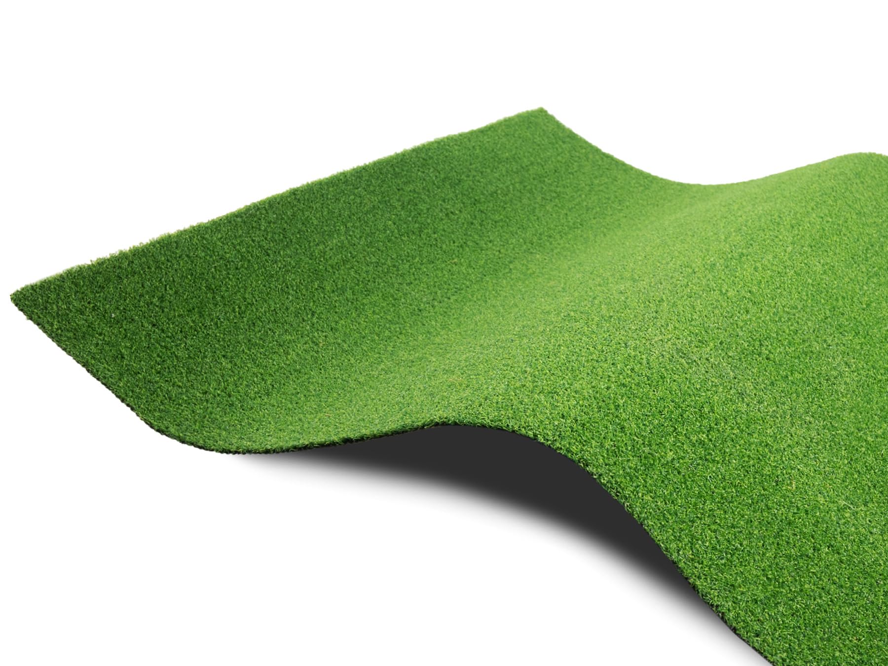 Primaflor Kunstrasen Color Wave B1 | Grün | 200x50 cm | 8 mm | B1 schwer entflammbar | wasserdurchlässig | UV-beständig | Rasenteppich für innen und außen | Outdoor Bodenbelag