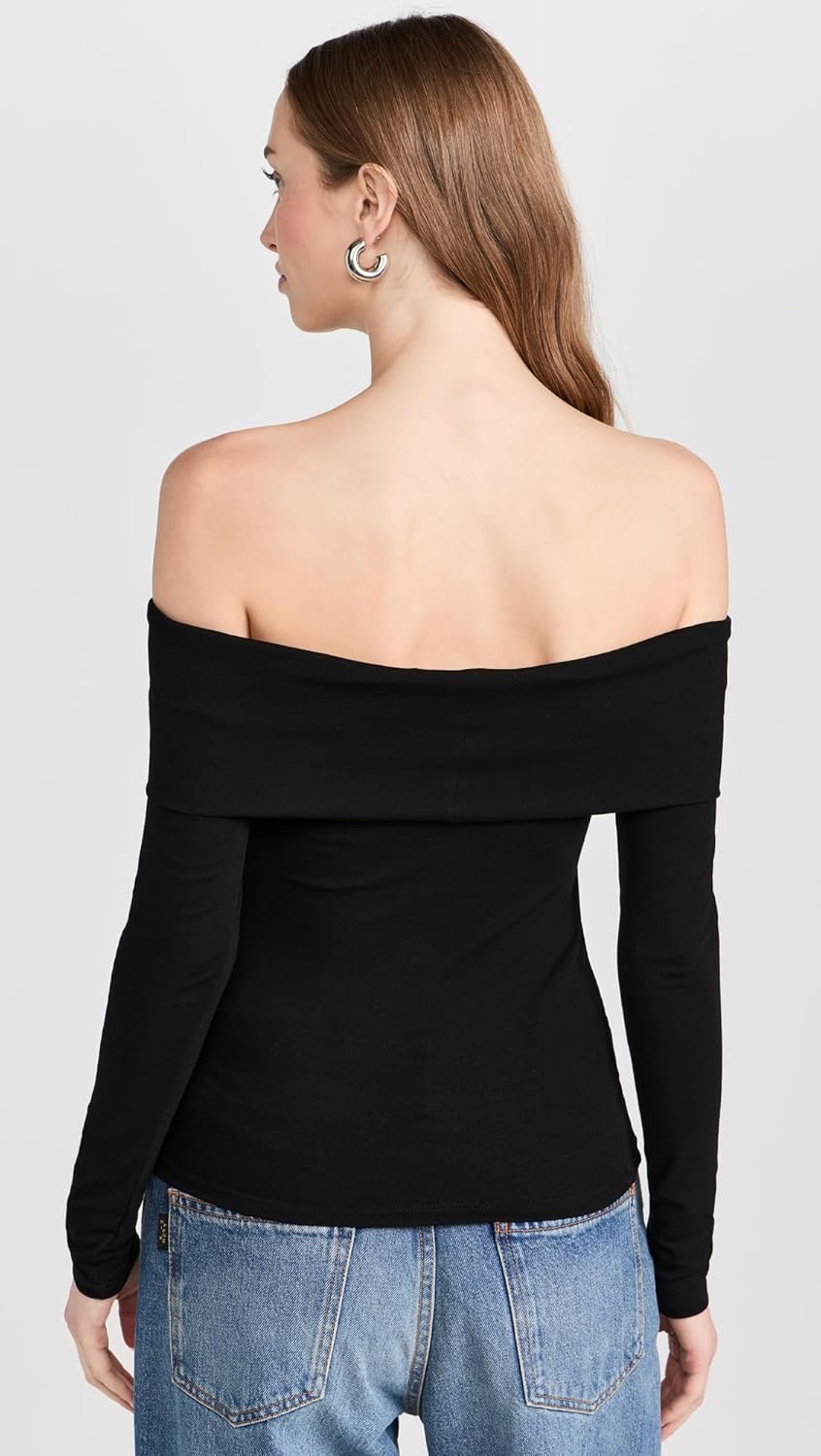 Theory Women's Off Shoulder Top - Image 3