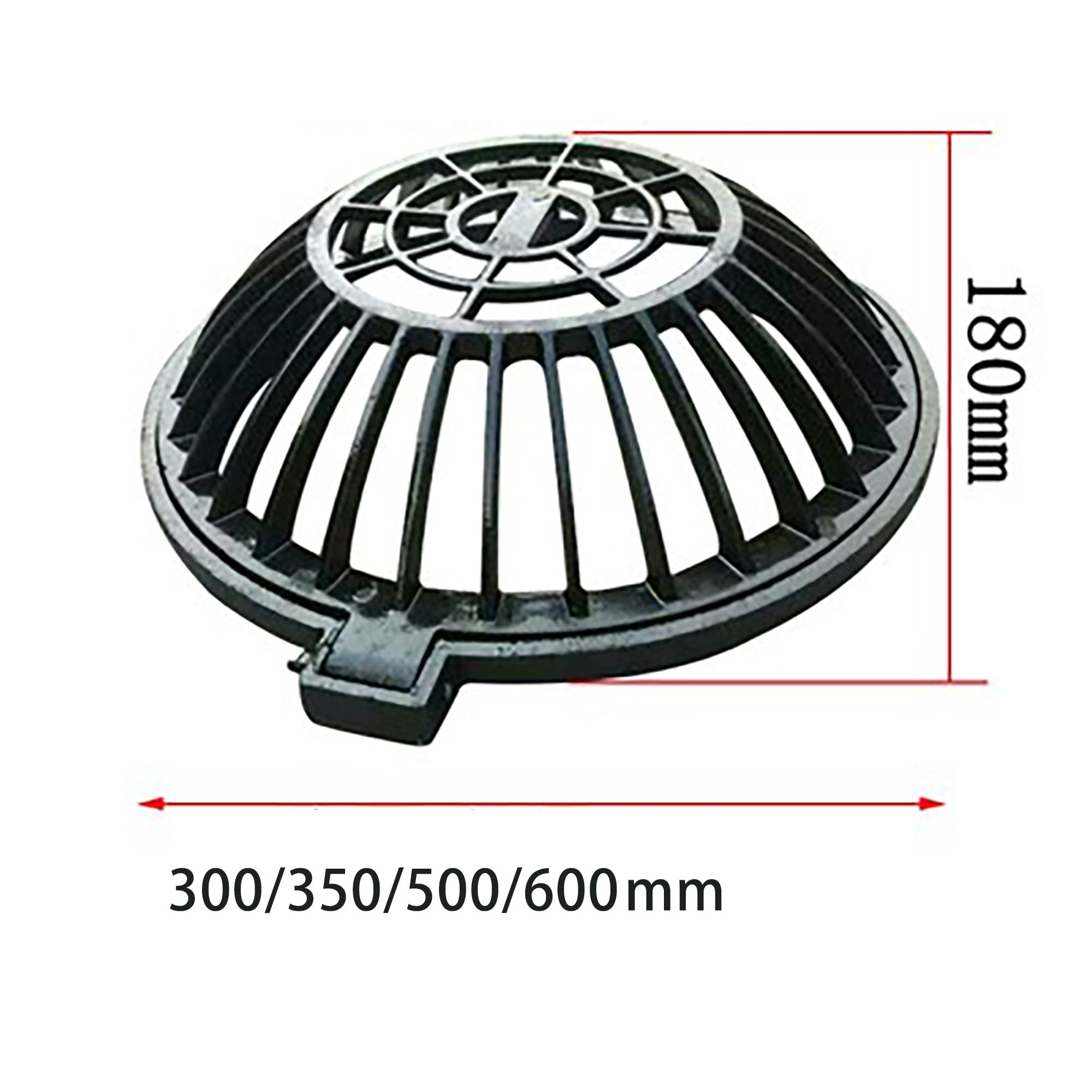 PSG Tapa De Registro De Rebose De Fundición Dúctil(350mm)