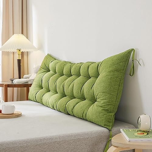 Almohada impermeable para cabecero, cojín para exteriores, cómodo respaldo para leer y relajarse en la cama, almohada grande para adultos y