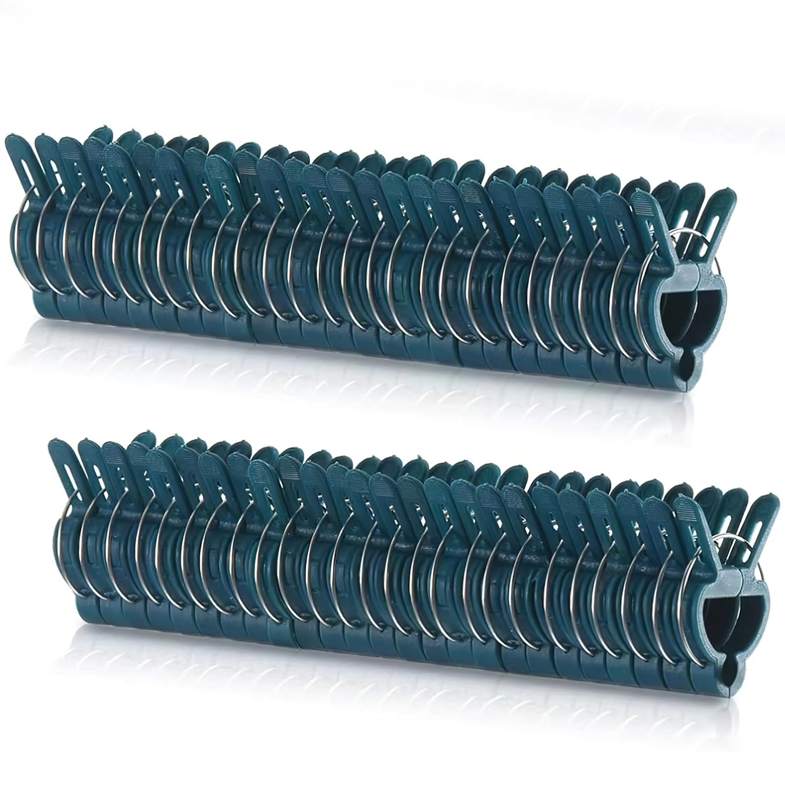 50 Stück Pflanzenclips Grün,Pflanzenklammern Klein, Tomatenclips, Pflanzenstützclip für Kletterpflanzen, Wiederverwendbare Pflanzen Clips für Unterstützen und Halten Garten Pflanzen Gemüsefrucht