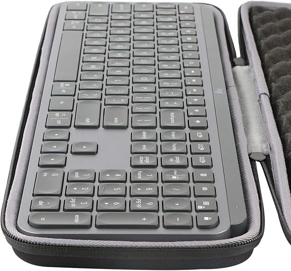Hard Case for Logitech MX Master 3S Mouse + MX Keys Keyboard