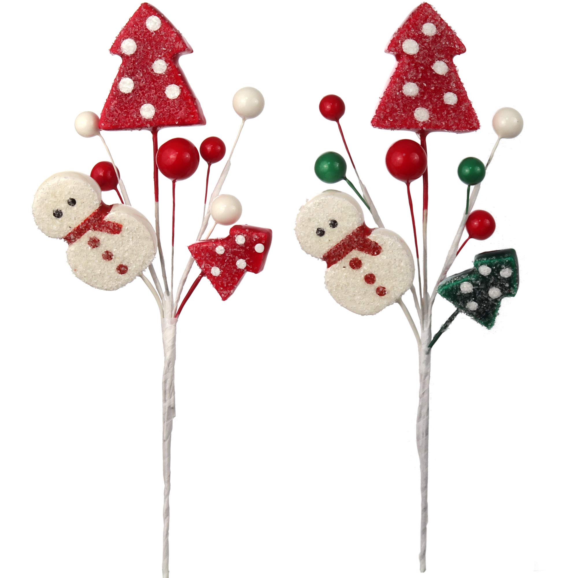 Larksilk Snowman Christmas Tree Berry Pick 9