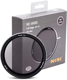 NiSi 可変NDフィルター TRUE COLOR VARIO 1-5stops (ND2~32) 55mm