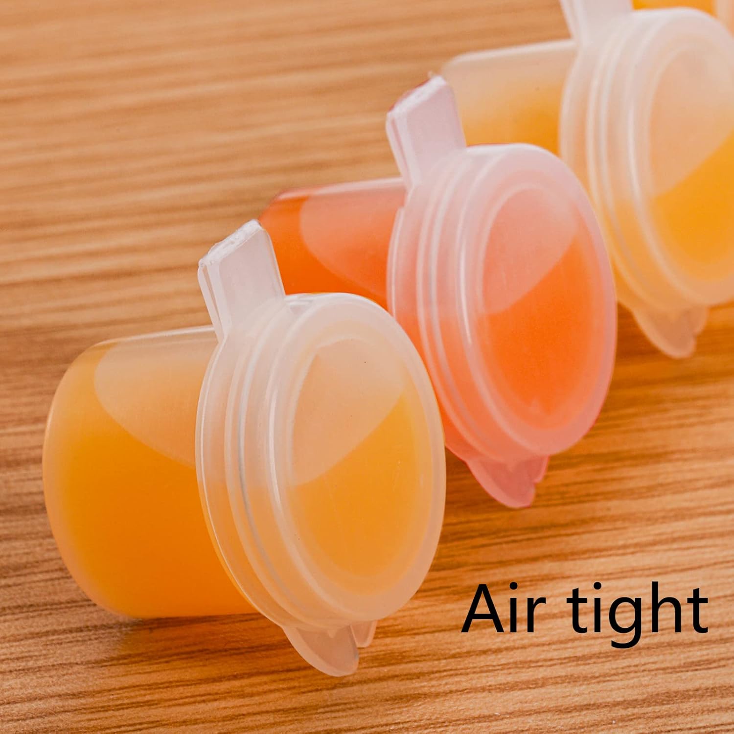 ZEAYEA 100 Strips 600 Pots Empty Paint Pots, Mini Paint Storage Cup with Lids, 5ml/ 0.17 oz Plastic Paint Container for Classrooms School Arts Crafts Paint Supplies - Image 5