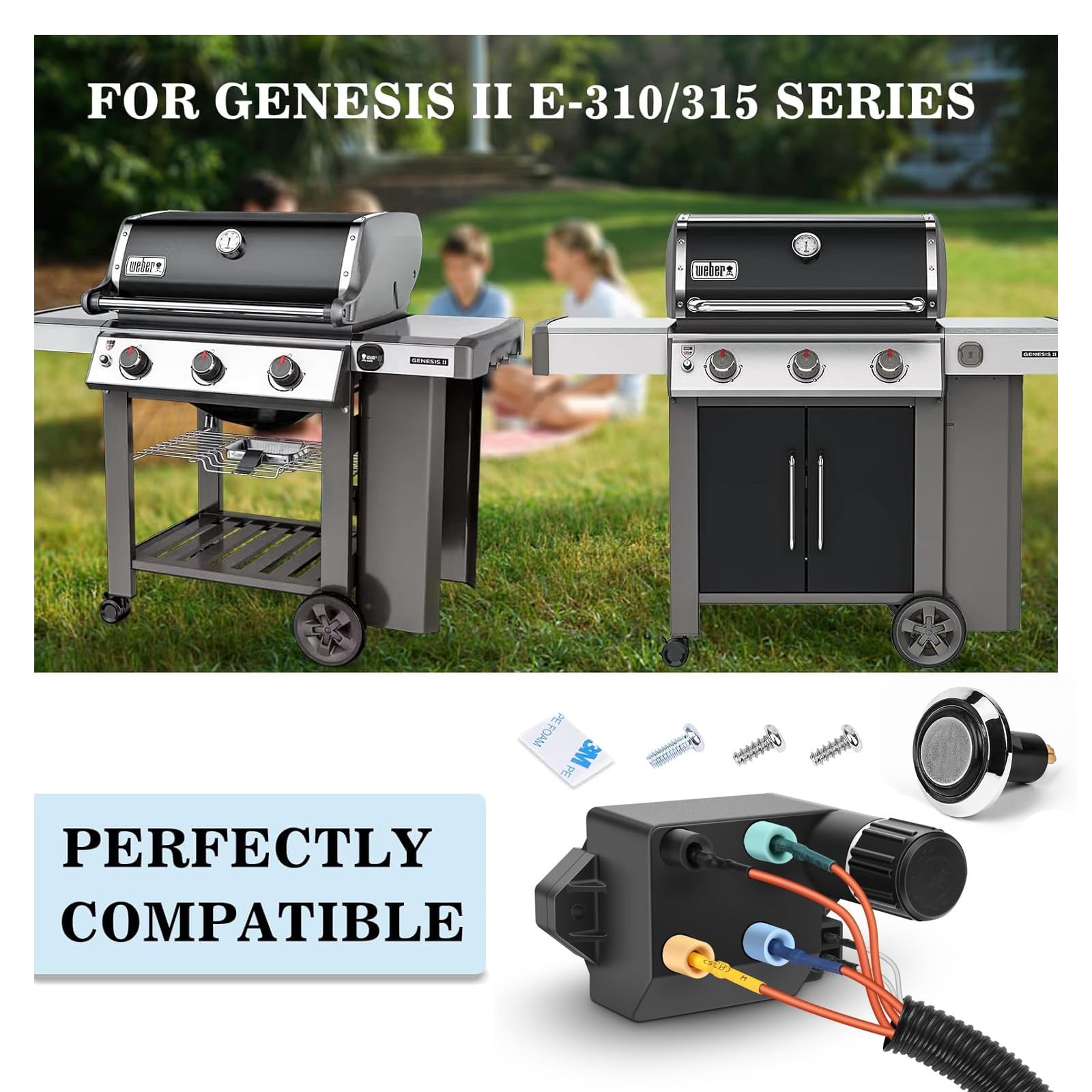 Amazon.com : GRISUN 66354 Grill Igniter Kit for Weber