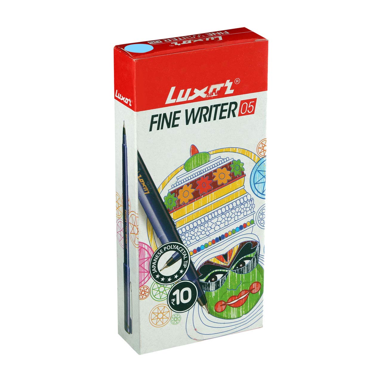 Luxor Fine Writer Tb Color (pack Of 10 Pen) Finewriter Assorted