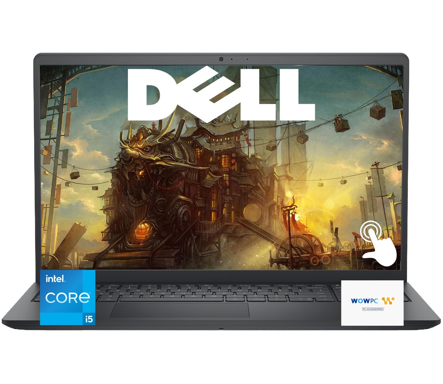 Amazon.com: Dell Laptop Inspiron 15, pantalla táctil FHD de 15.6
