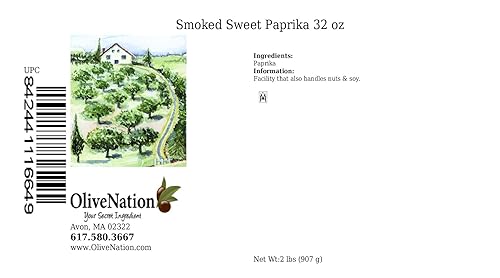Miniatura 2 de Dulce ahumado Pimentón 32oz by olivenation