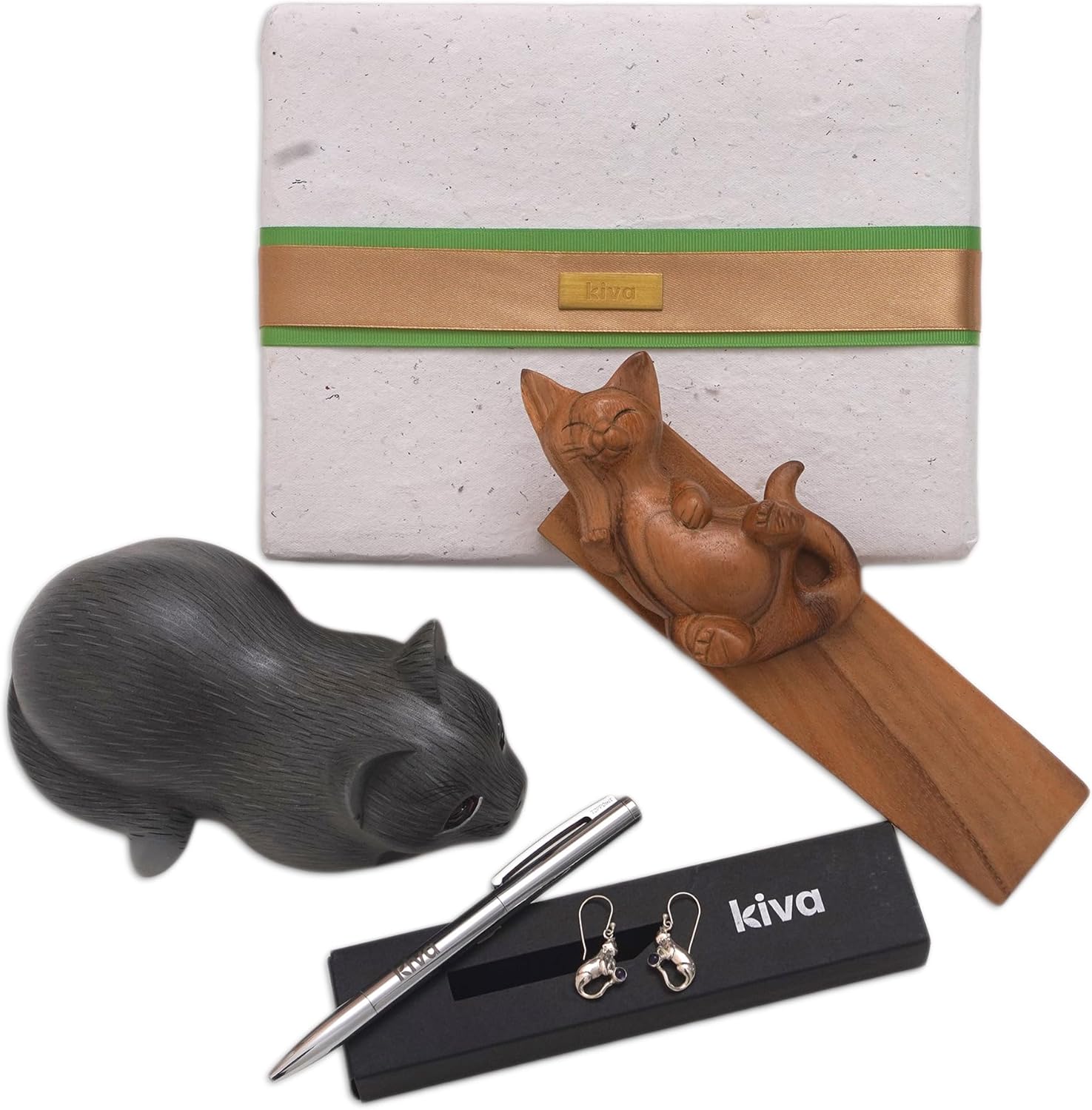 NOVICA Gift Baskets & Sets From Indonesia 'Purr Love'