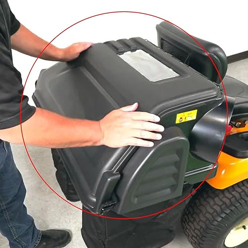 Miniatura 5 de Conjunto de campana de ensacadora doble compatible con cortadoras de césped mtd 42 46 Varios Troy-Bilt Cub Cadet Craftsman Most Top Model 931-05474B