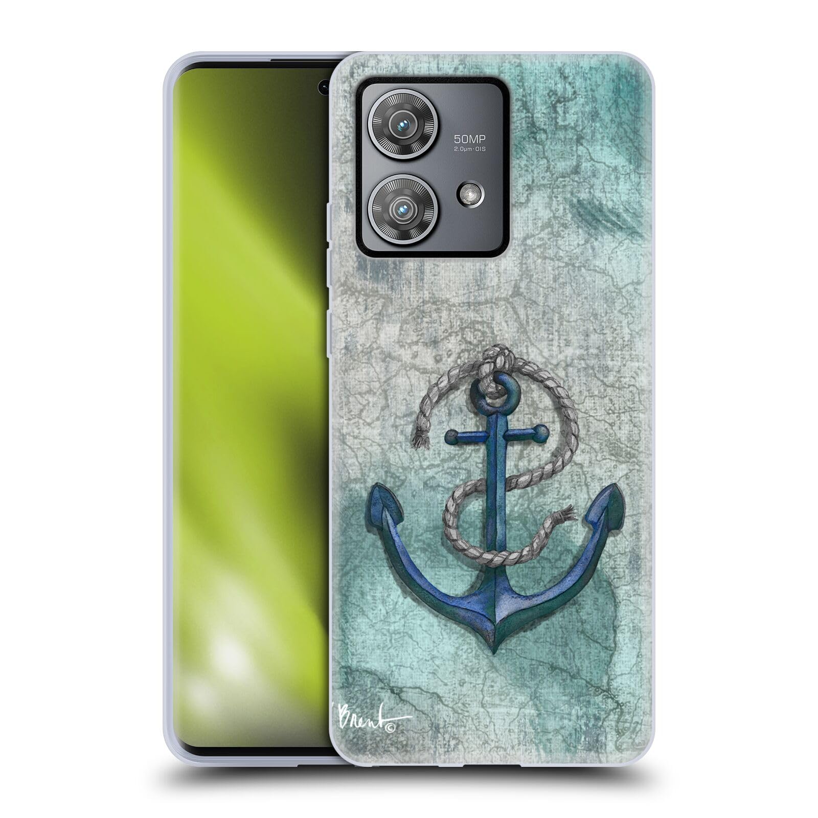 Head Case Designs Officially Licensed Paul Brent Diving Expedition Ocean Soft Gel Case Compatible with Motorola Edge 40 Neo 5G